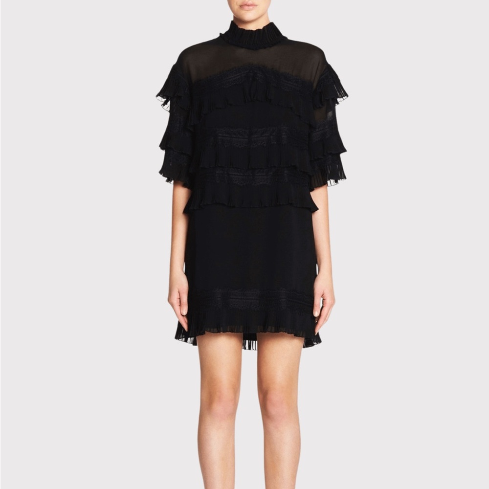 IRO Piana Dress Lacey Black